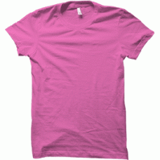 Camiseta lisa Rosa chicle