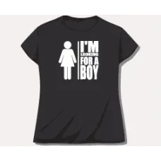 Camiseta looking boy