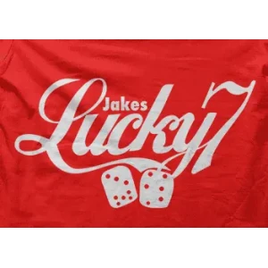 Camiseta lucky 7-detalle