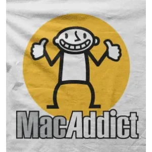 Camiseta mac addict-detalle