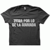 Camiseta mamada