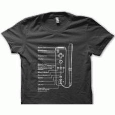 Camiseta mando wii