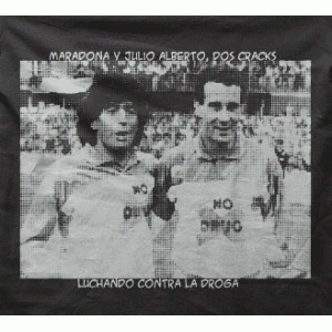 Camiseta maradona-detalle