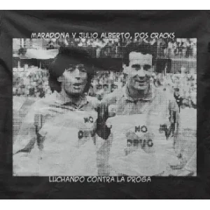 Camiseta maradona-detalle