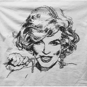 Camiseta marilyn monroe V-detalle