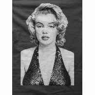 Camiseta marilyn monroe-detalle