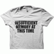 Camiseta memoria