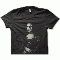 Camiseta mona lisa rock