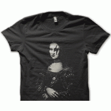 Camiseta mona lisa rock