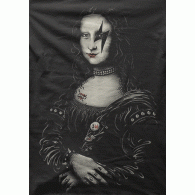 Camiseta mona lisa rock-detalle