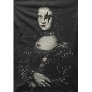 Camiseta mona lisa rock-detalle