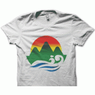 Camiseta montañas