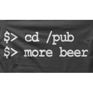 Camiseta more beer-detalle