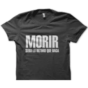 Camiseta morir