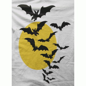 Camiseta murcielagos-detalle