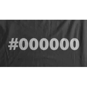 Camiseta negro hexadecimal-detalle