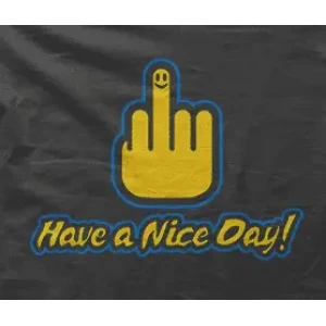 Camiseta nice day-detalle