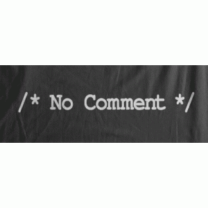 Camiseta no comment-detalle