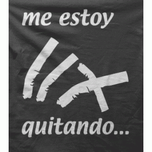 Camiseta no fumar-detalle