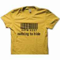 Camiseta nothing to hide