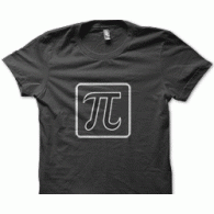 Camiseta numeros pi I