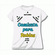 Camiseta para rubias Camiseta para rubias