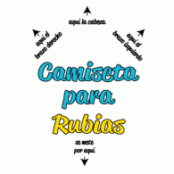 Camiseta para rubias-detalle Camiseta para rubias-detalle
