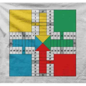 Camiseta parchis-detalle