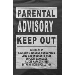 Camiseta parental advisory I-detalle