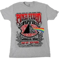 Camiseta pink floyd carnegie hall