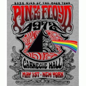 Camiseta pink floyd carnegie hall-detalle