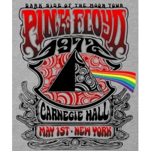 Camiseta pink floyd carnegie hall-detalle