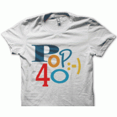 Camiseta pop 40