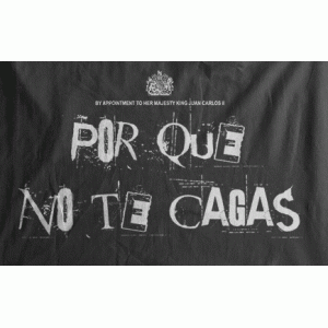 Camiseta por que no te callas-detalle
