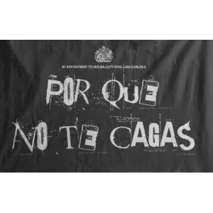 Camiseta por que no te callas-detalle