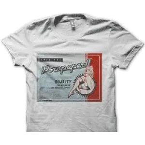 Camiseta porn paper