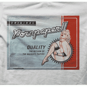Camiseta porn paper-detalle