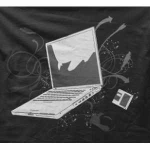 Camiseta portatil-detalle