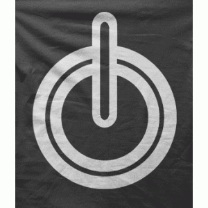 Camiseta power on-detalle