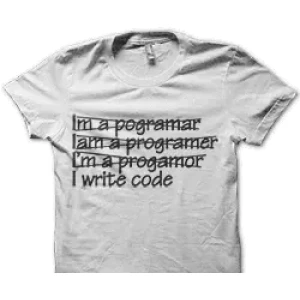 Camiseta programador I