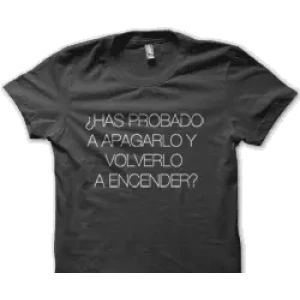 Camiseta reiniciar