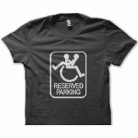 Camiseta reserved parking