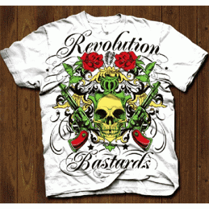 Camiseta revolution bastards-detalle