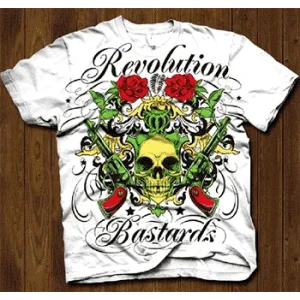 Camiseta revolution bastards-detalle