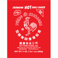 Camiseta salsa sriracha-detalle