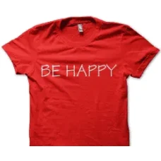 Camiseta se feliz