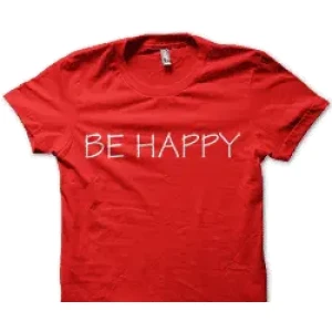 Camiseta se feliz