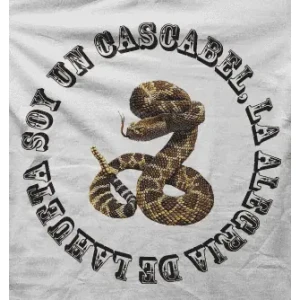 Camiseta serpiente-detalle