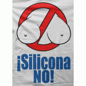Camiseta silicona no-detalle