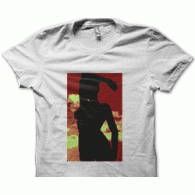 Camiseta silueta mujer